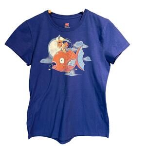 Pokemon Art Size Small Magikarp Aladdin mashup Shirt Disney limited run fan tee